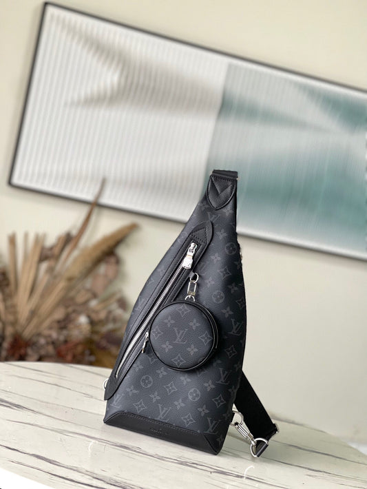 LV Duo Sling Bag (BLACK)