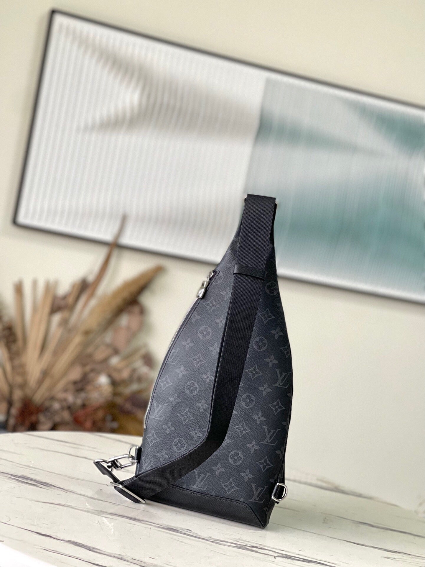 LV Duo Sling Bag (BLACK)
