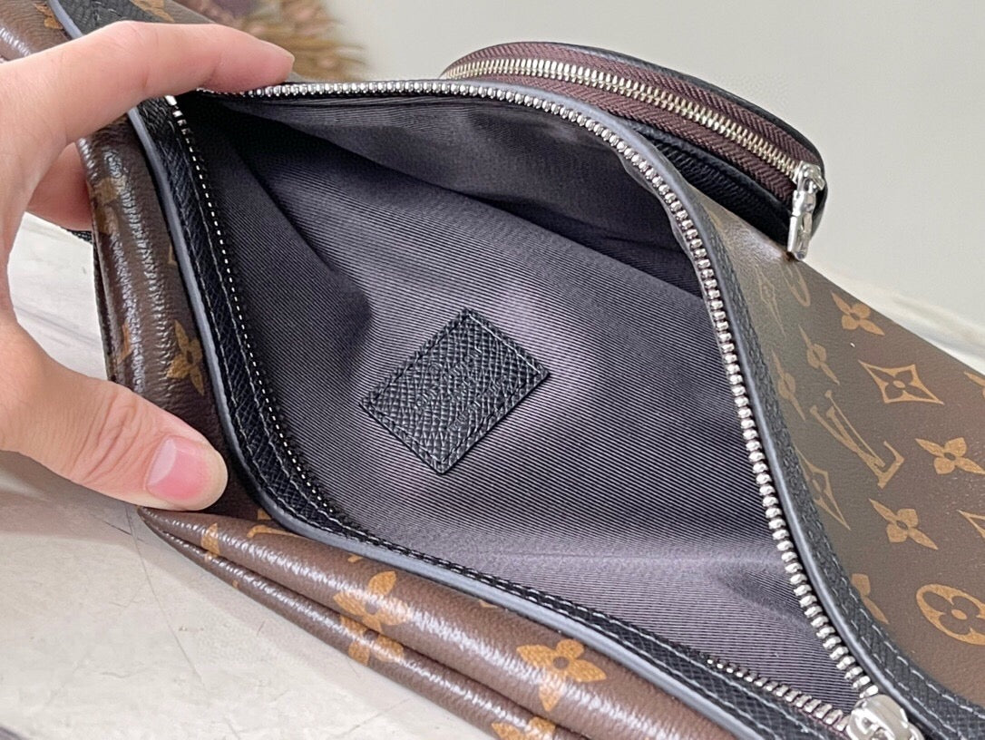 LV Duo Sling Bag (BROWN)
