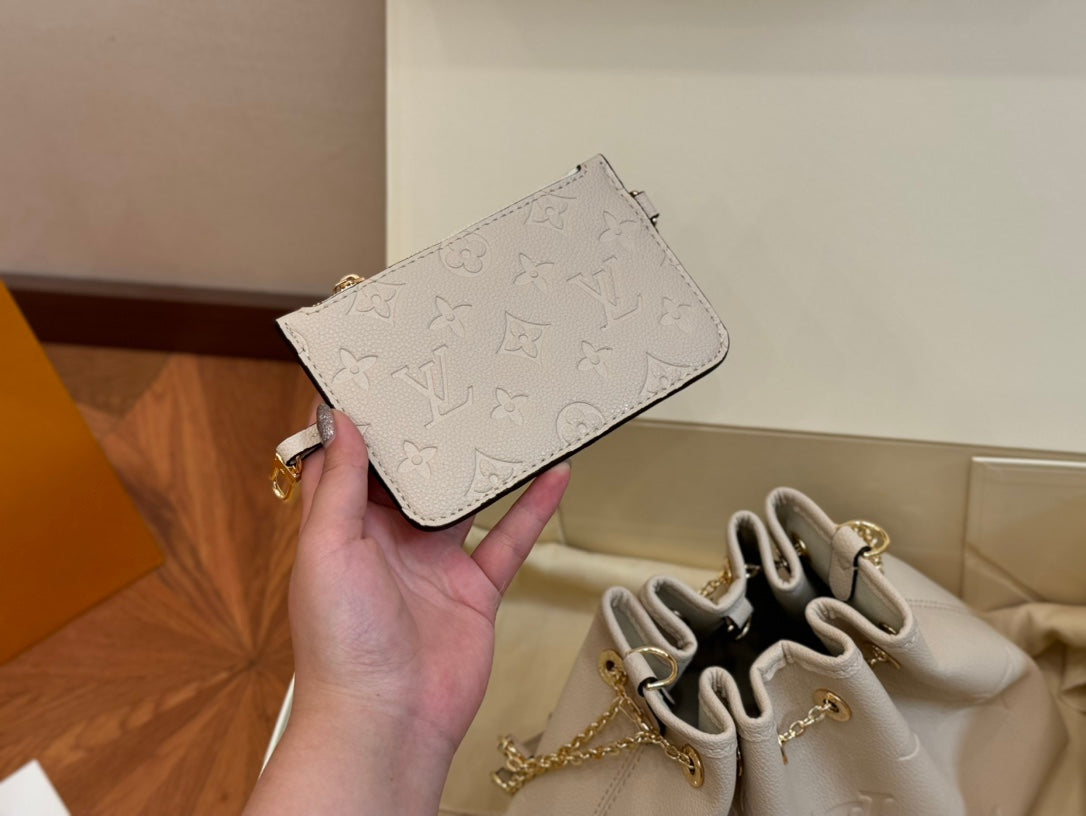 LV Bundle Flower Bag (Beige Cream)