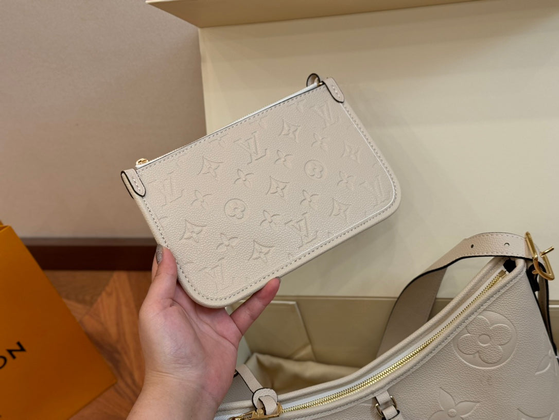 LV Bullogne Purse Bundle (Beige Cream)