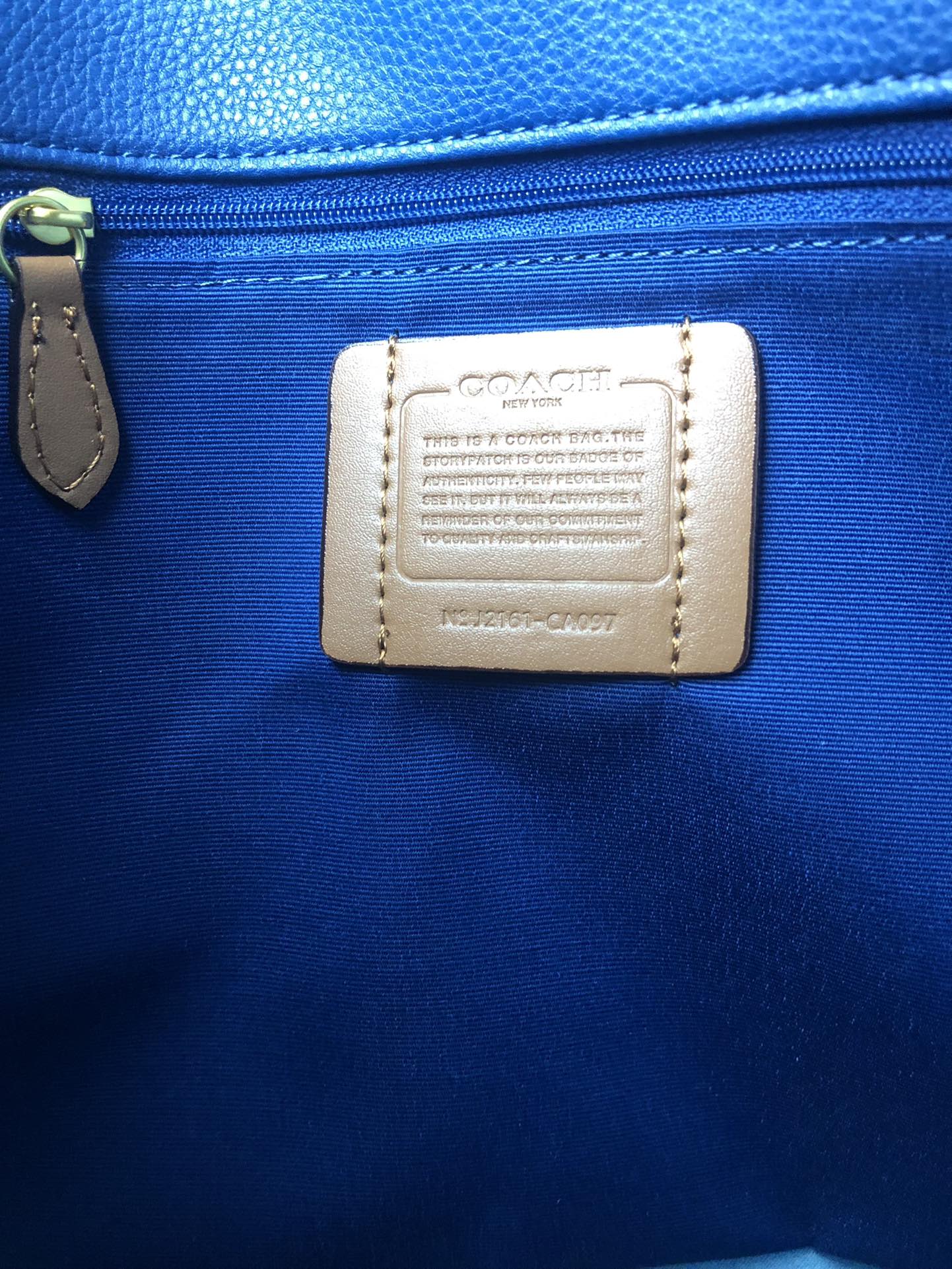 Coach Leatherware (Blue)