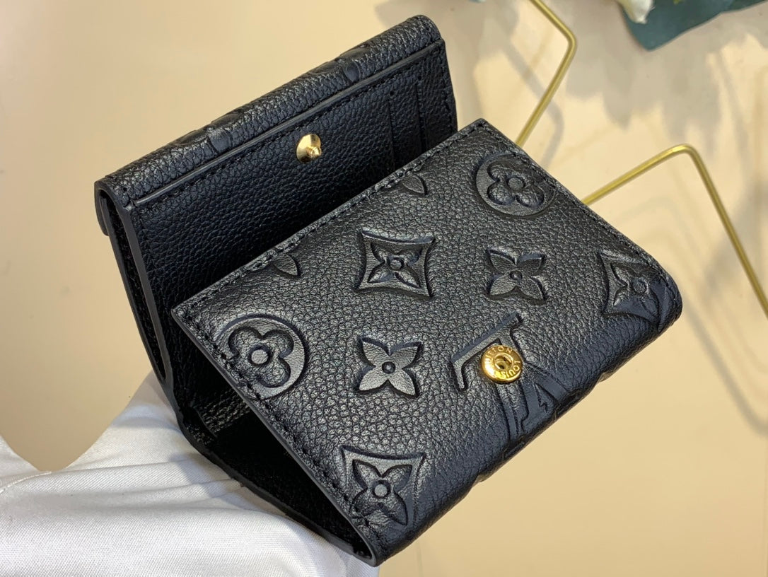 Black Mini LV Wallet