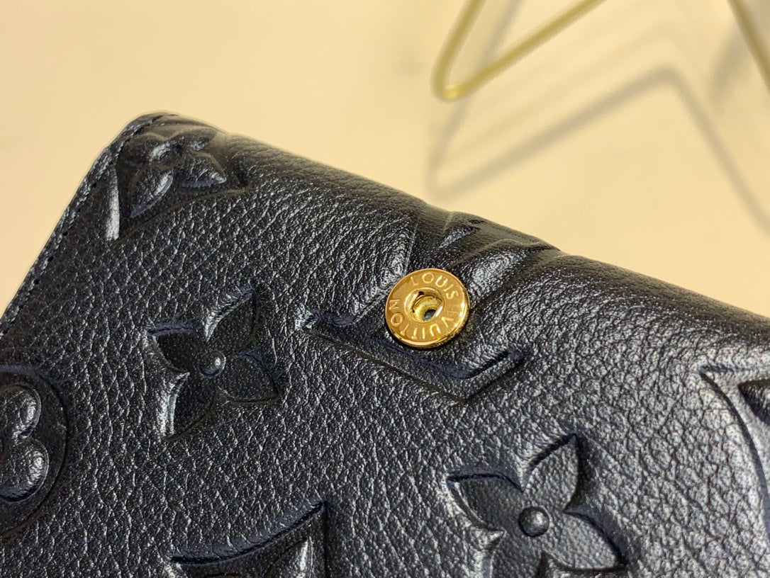 Black Mini LV Wallet