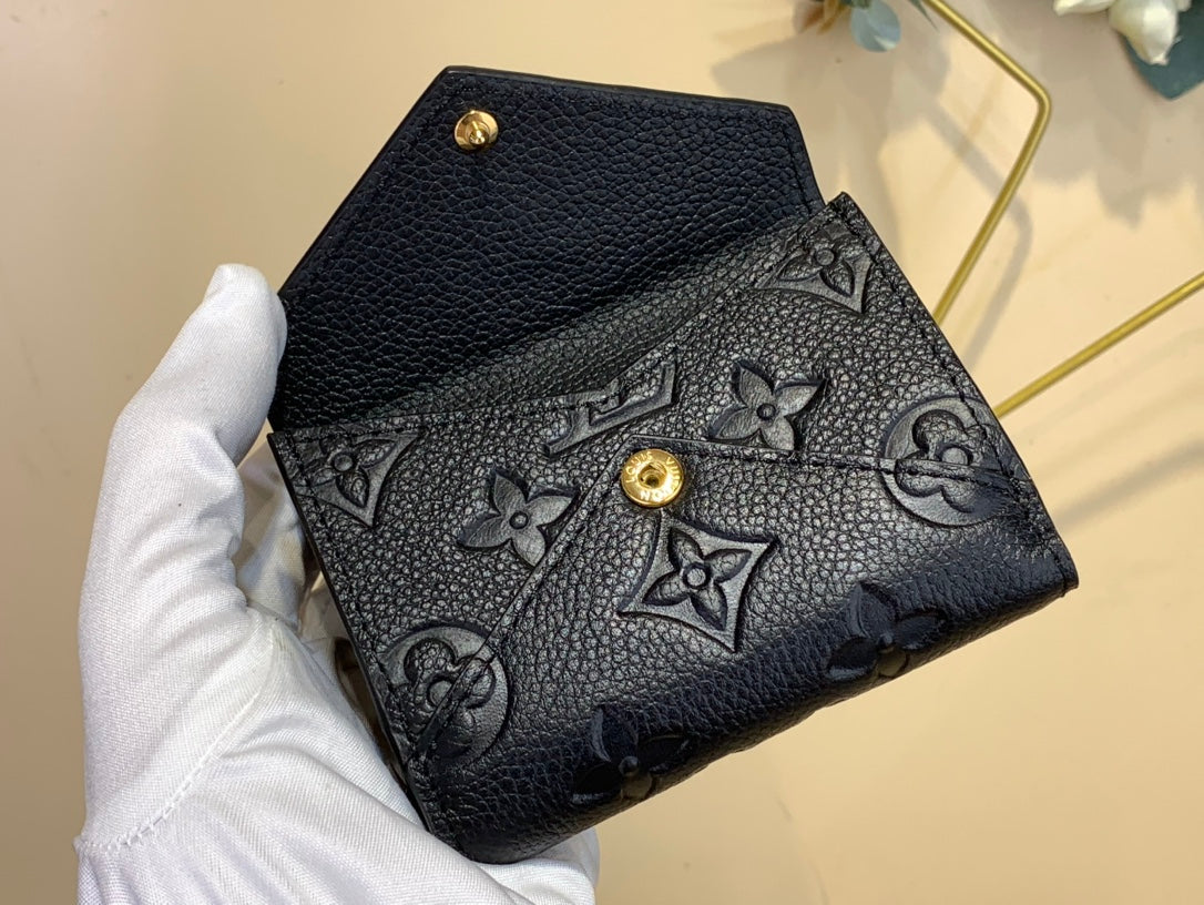 Black Mini LV Wallet