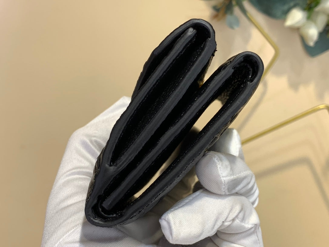 Black Mini LV Wallet