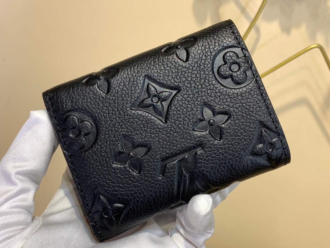 Black Mini LV Wallet