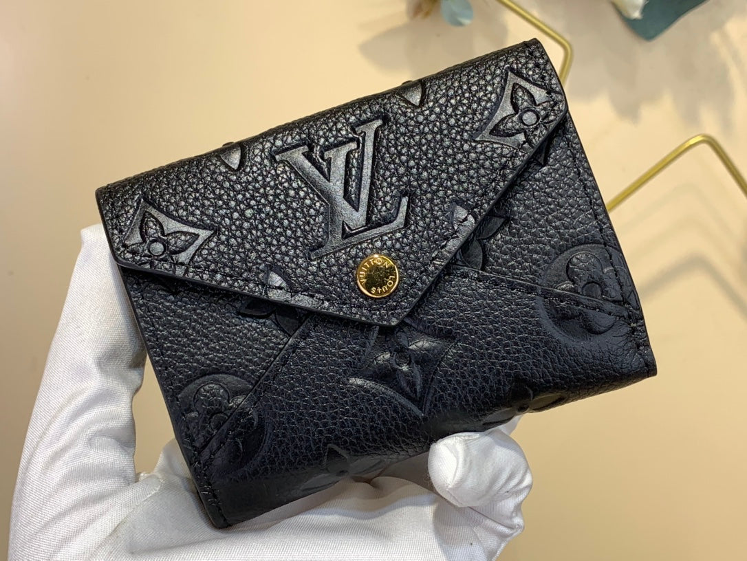 Black Mini LV Wallet