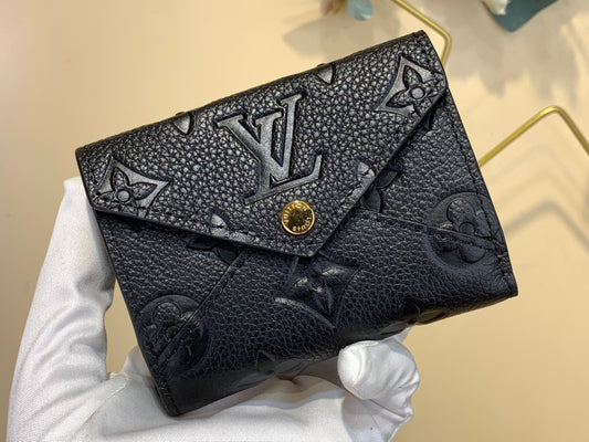 Black Mini LV Wallet