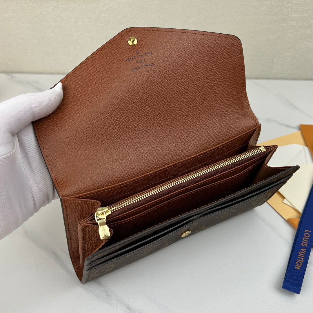 Brown LV Wallet