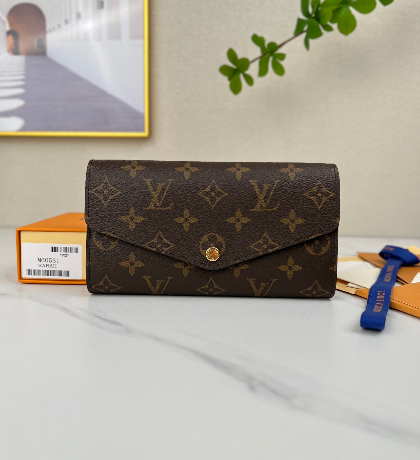 Brown LV Wallet