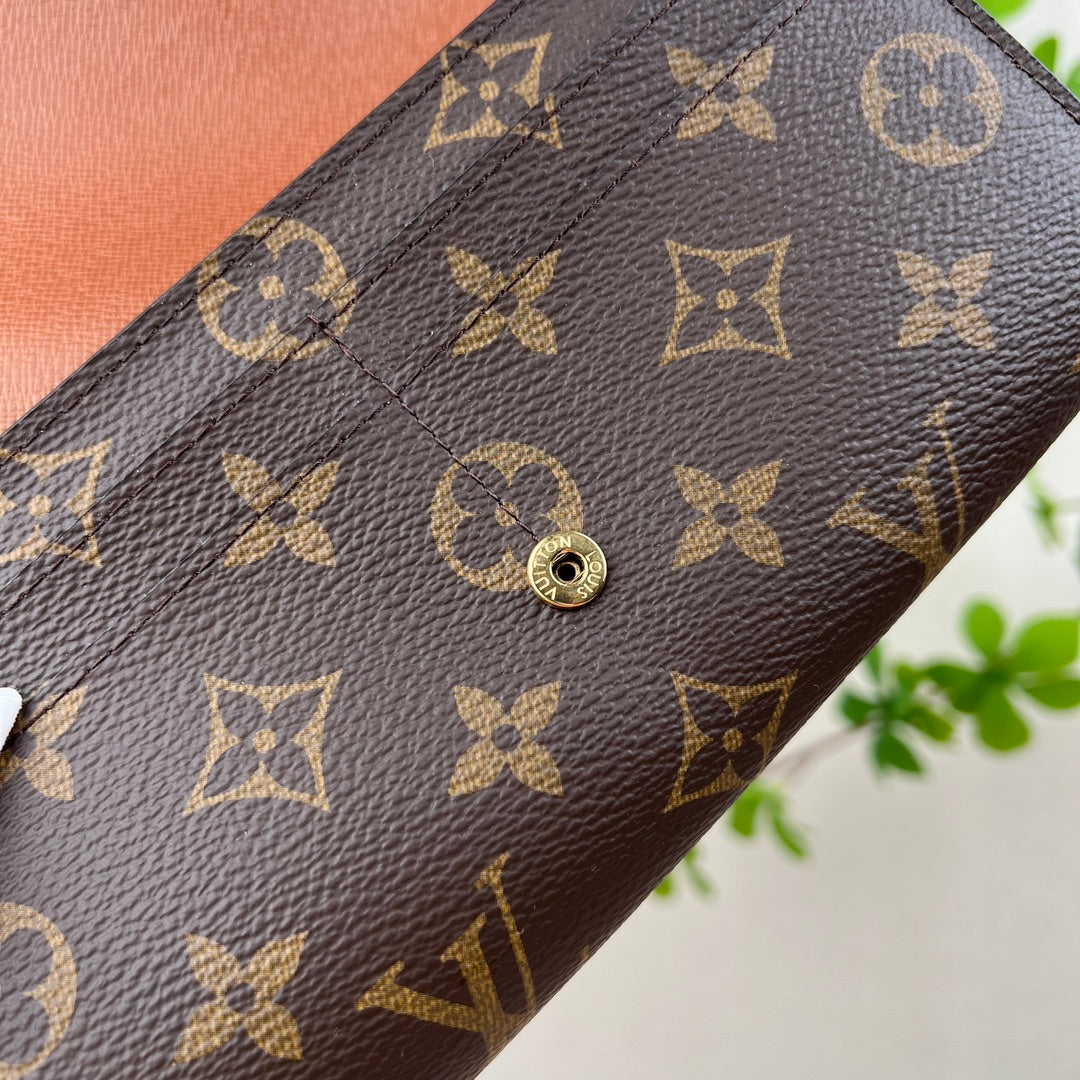 Brown LV Wallet