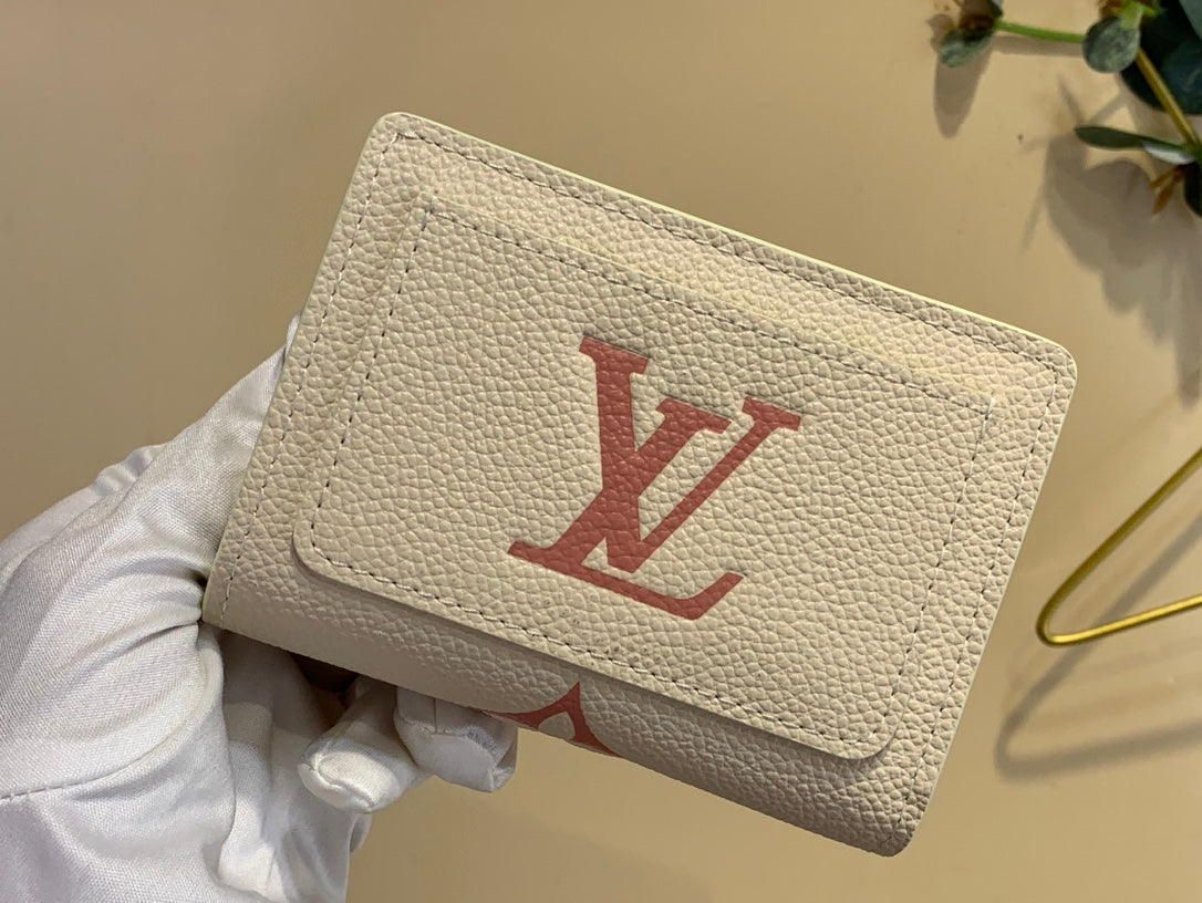 Mocha LV Mini Wallet