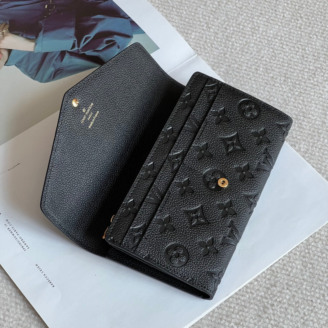 Black LV Wallet