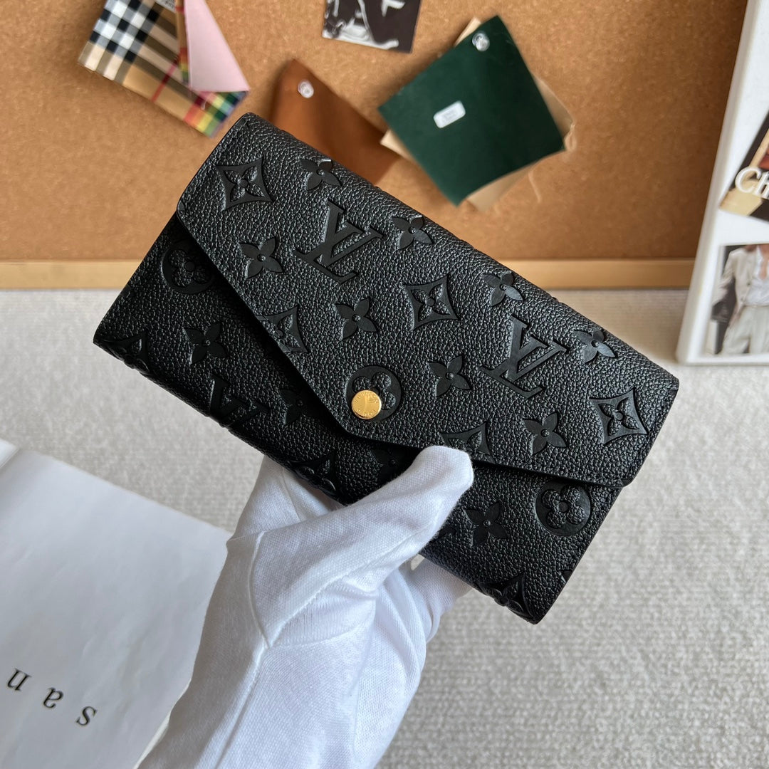 Black LV Wallet
