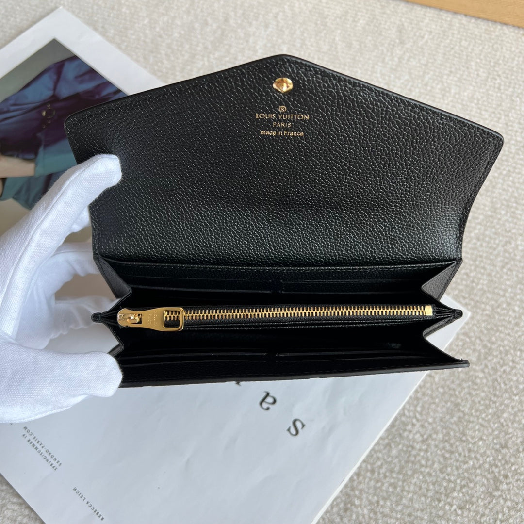 Black LV Wallet