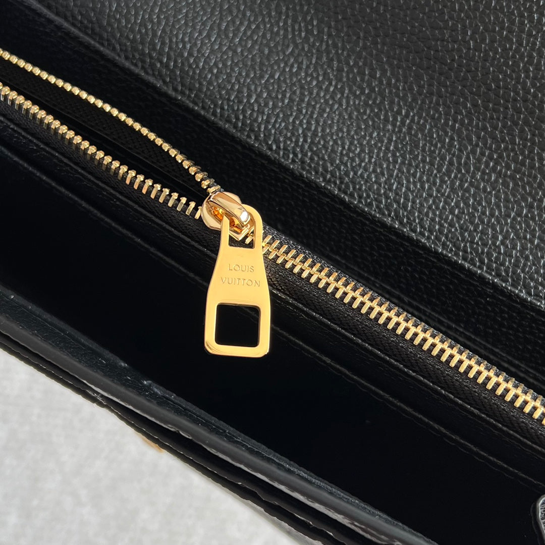 Black LV Wallet