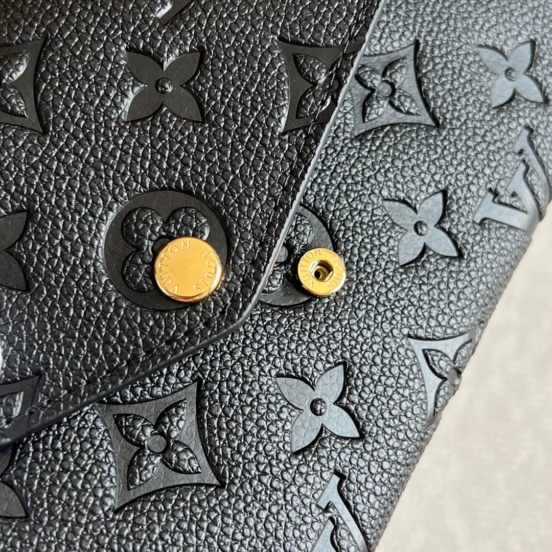 Black LV Wallet