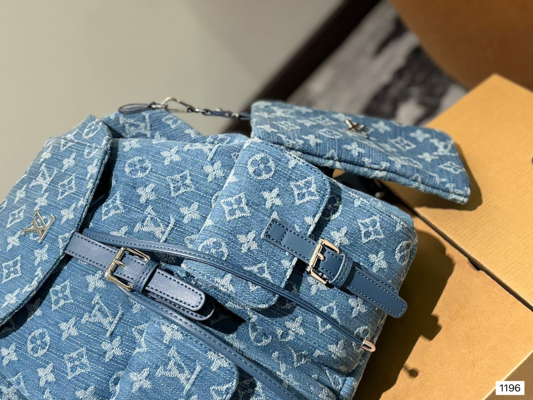 LV Jean Designed Bag Pack