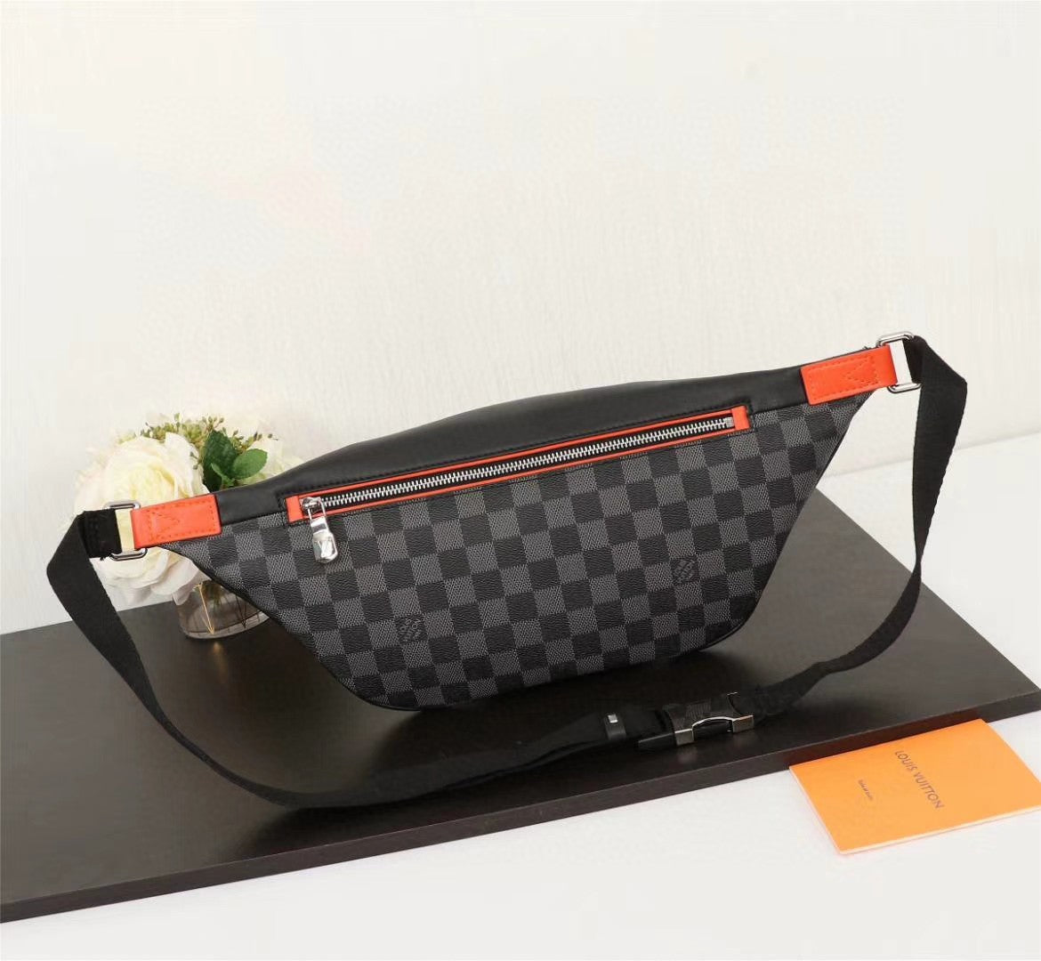 LV Checkered Fanny Pack