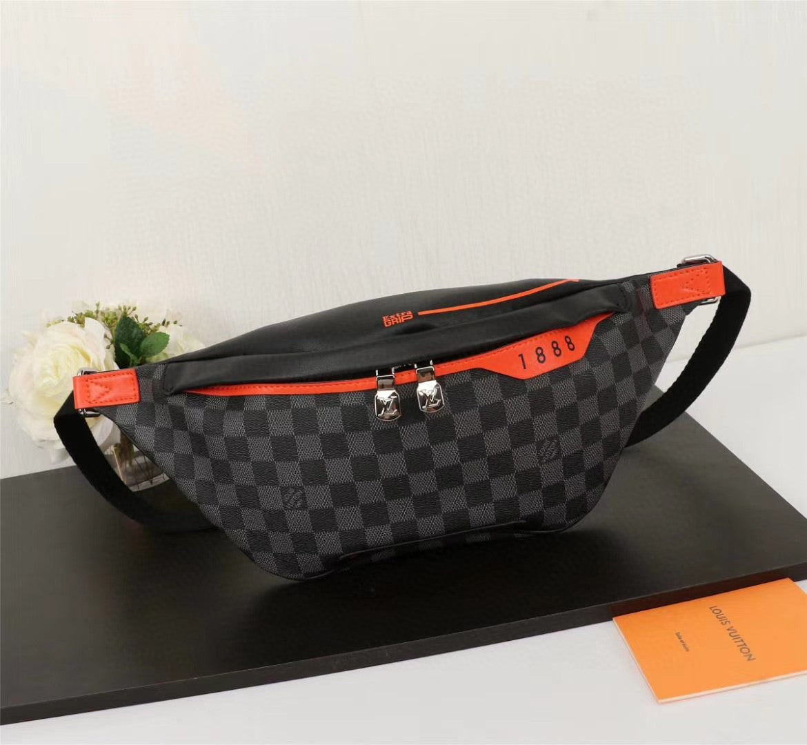 LV Checkered Fanny Pack