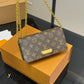 LV Satchel Wallet