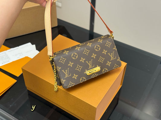 LV Satchel Wallet