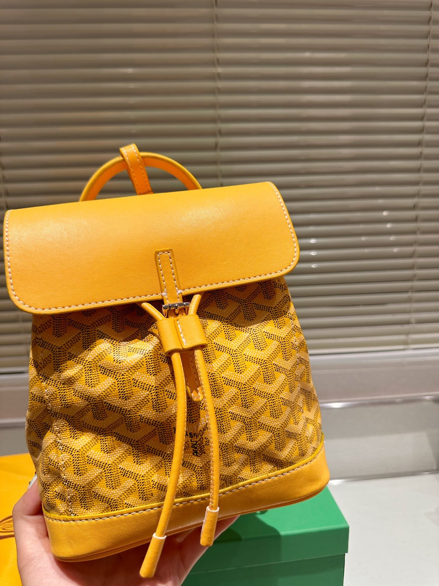 Goyard- Bag Pack (Yellow)