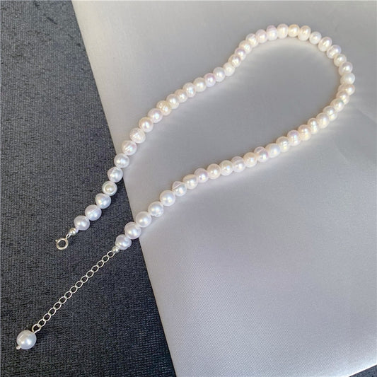 Natural Freshwater Pearl Choker Necklace