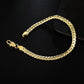 18K Gold Classic Chain Bracelet
