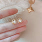14k Gold Twist Luxury Stud Earring Pearl